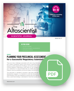 Scientific journal on planning your preclinical assessment for a successful regulatory submission.