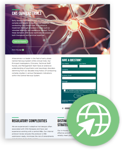 Altasciences webpage about CNS clinical trials