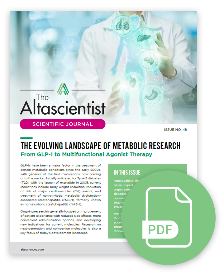 How is the landscape of metabolic research evolving? Find out in Issue 48 of The Altascientist.