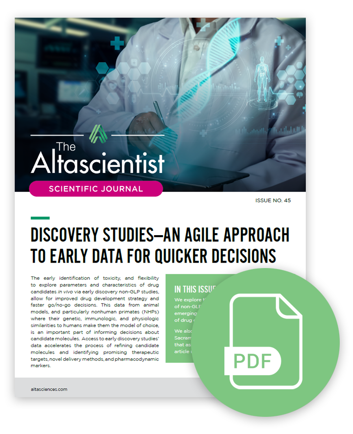 Download Issue 45 of the Altascientist about discovery studies.