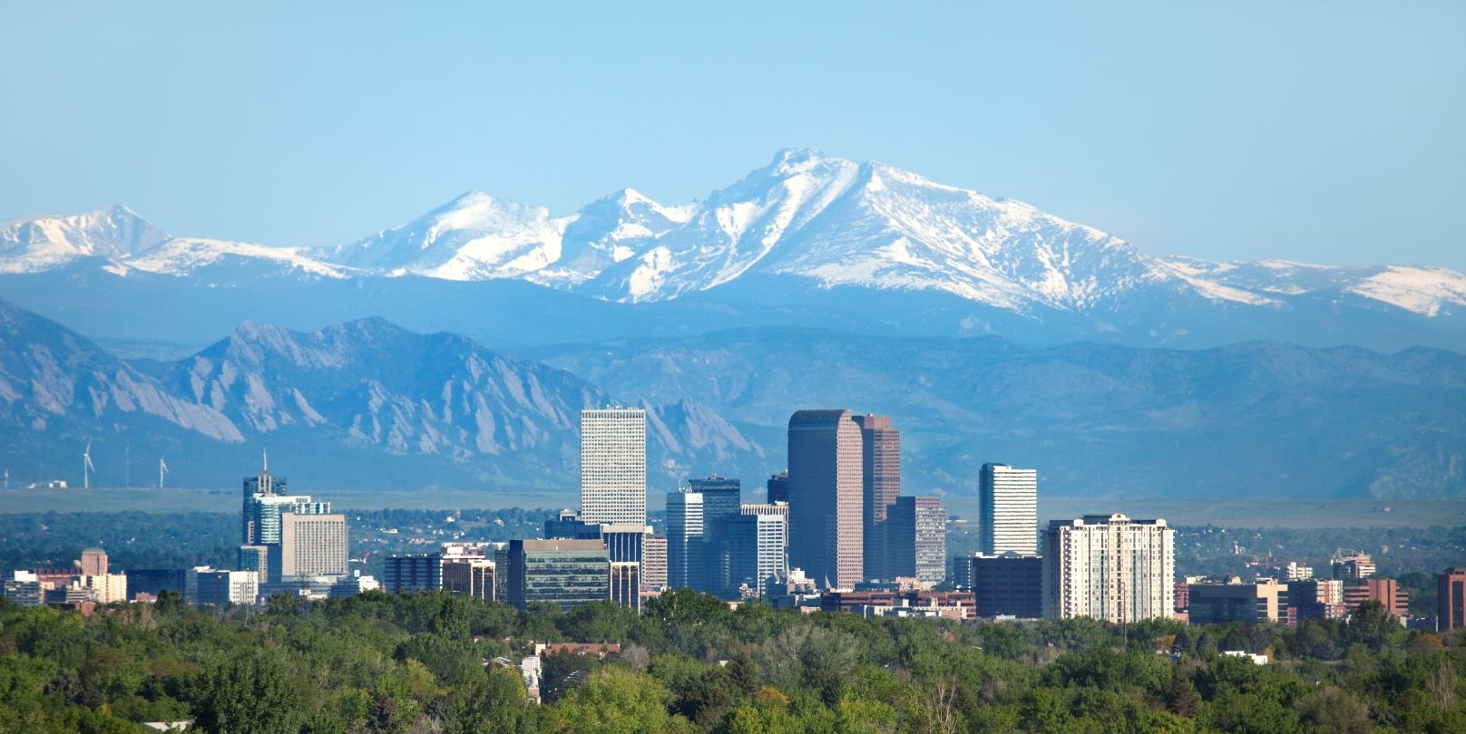 Denver, Colorado, skyline. 
