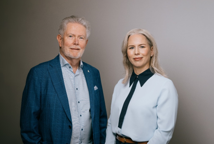 Chris Perkin, Executive Chairman, and Marie-Hélène Raigneau, CEO