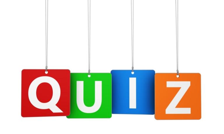 Because who Doesn’t Love a Quiz!