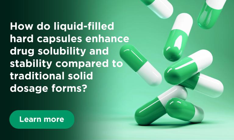 Liquid-Filled Capsules: An Attractive, Marketable Solution