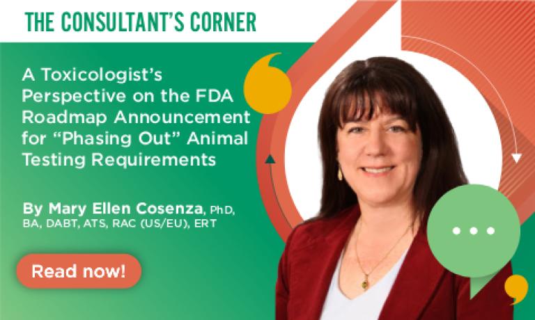 A Professional Perspective on the FDA Roadmap Announcement on “Phasing Out” Animal Testing Requirements