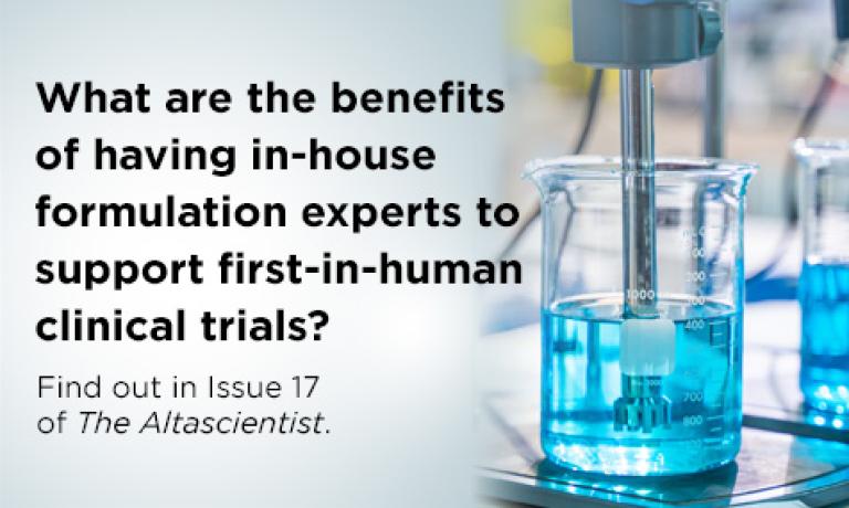 ISSUE NO. 17 — Maximizing Drug Formulation for First-in-Human Trials